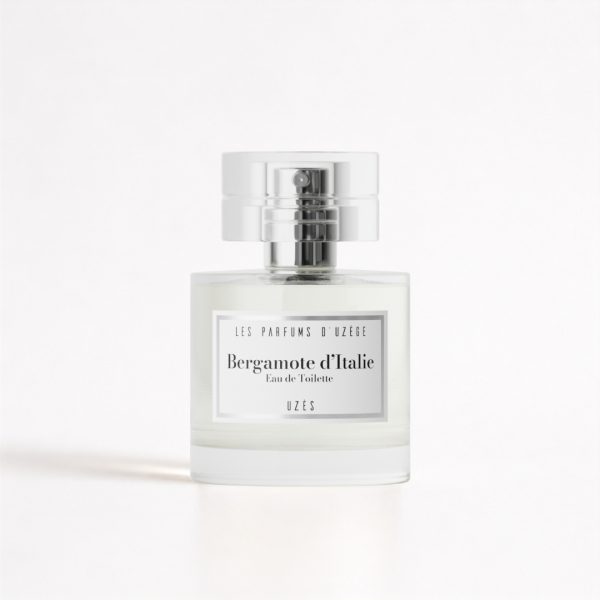 Parfum Bergamote d’Italie 50ml – Eau de toilette fraîche aux notes d’agrumes Les Parfums d’Uzège