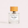 Eau de parfum Musc Blanc Les Parfums d’Uzège 50 ml flacon en verre avec bouchon en bois