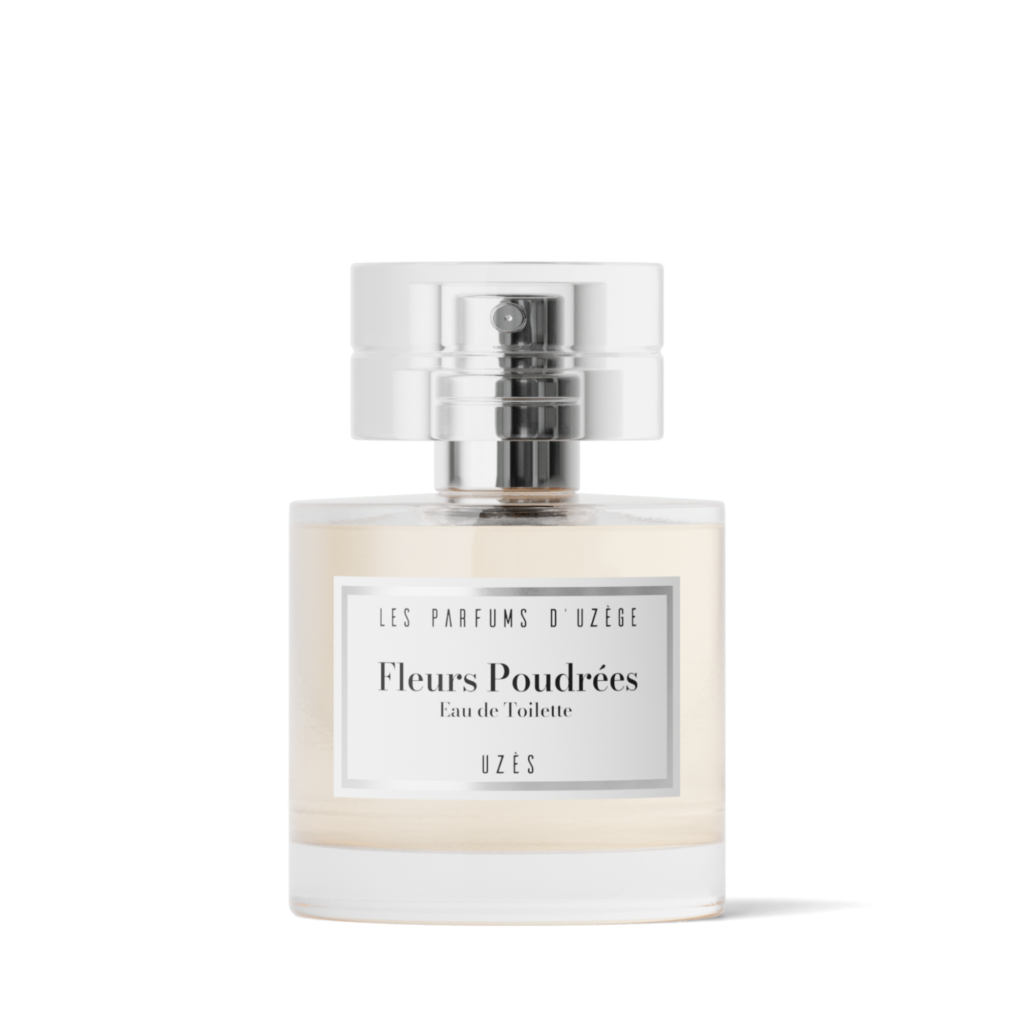 Parfum Fleurs Poudrées 50ml – Eau de toilette poudrée Les Parfums d’Uzège à la violette, rose et iris