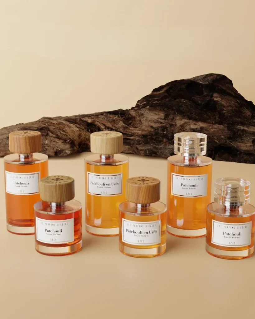 Collection Patchouli Les Parfums d'Uzege